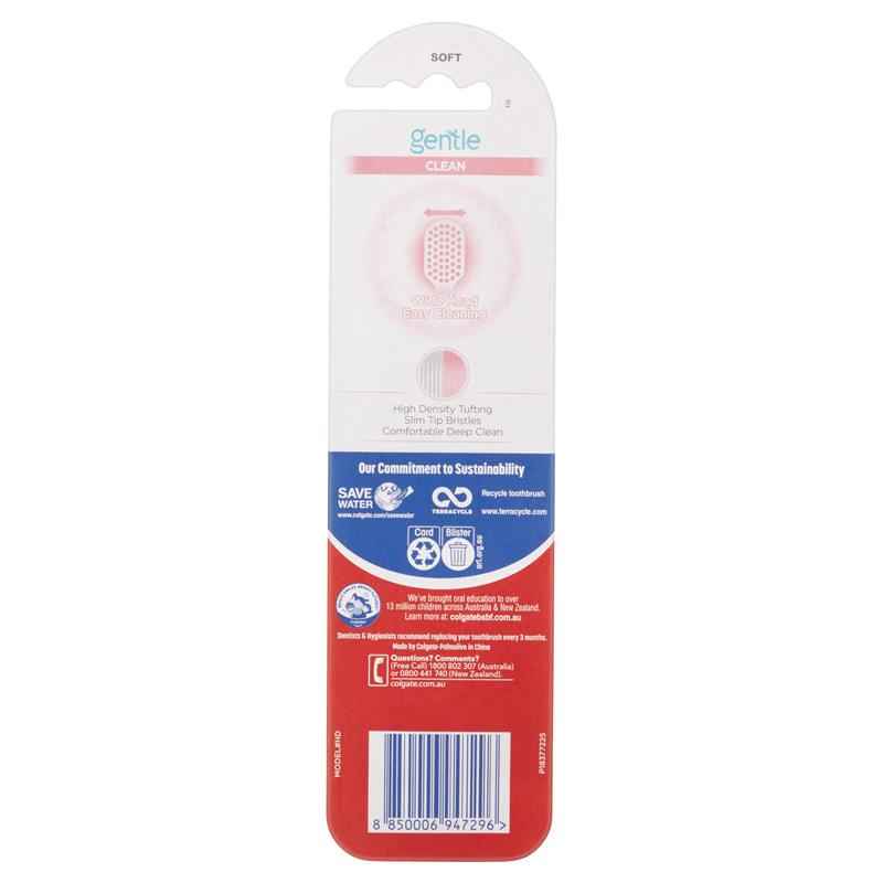 Colgate Toothbrush Gentle Clean 2 Pack