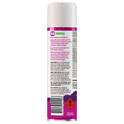 Rid Tropical Strength Medicated Insect Repellent Aerosol 150g