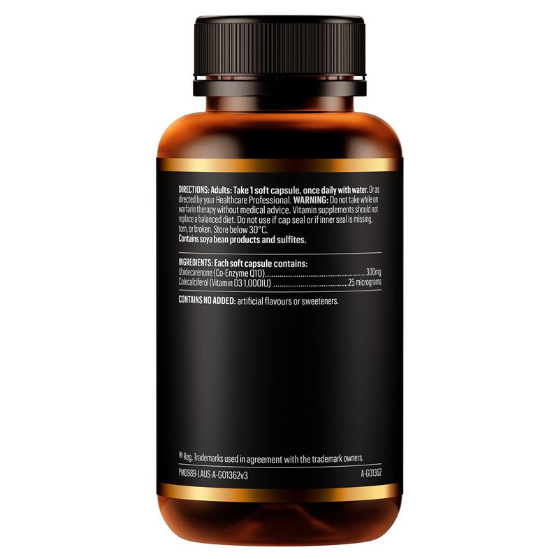 GO Healthy Co-Q10 300mg 1-A-DAY 90 Soft Capsules
