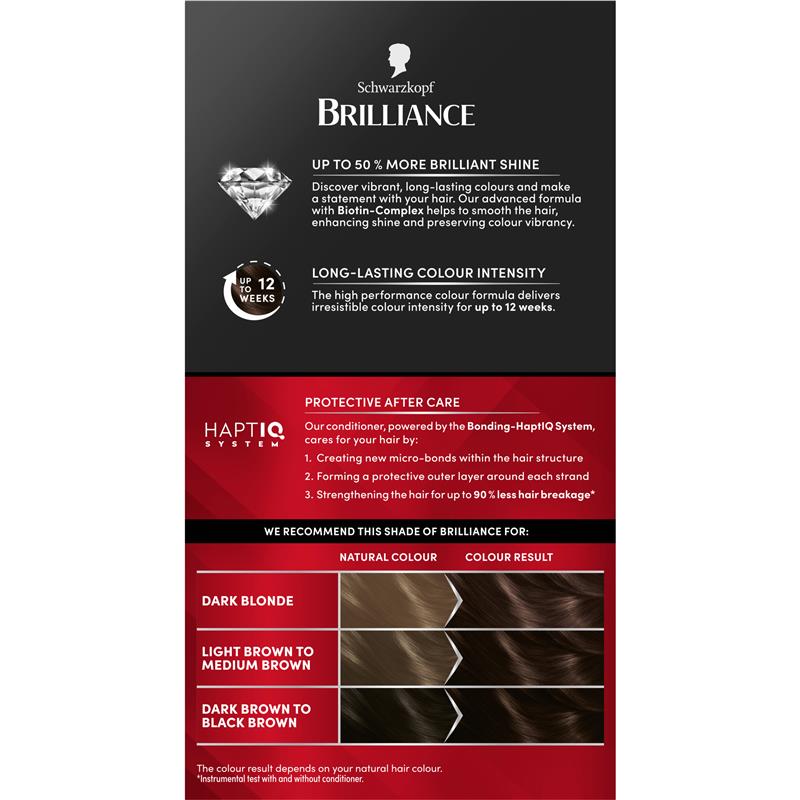 Schwarzkopf Brilliance 88 Dark Brown Allure