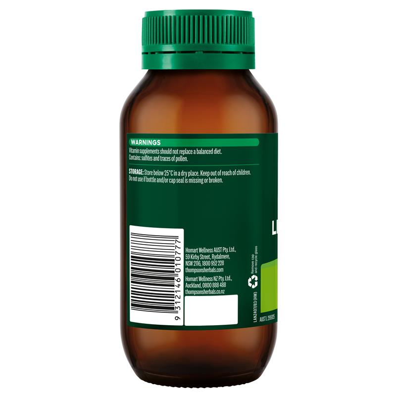 Thompson's Natural Liquid Calcium 60 Capsules