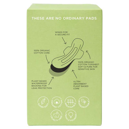 TOM Organic Ultra Thin Pads Regular 10 Pack