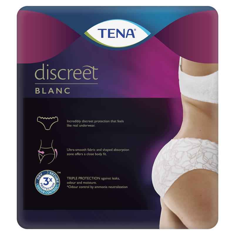 TENA Pants Discreet White Size L 10 Pack