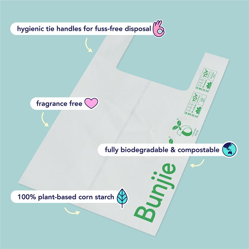 Bunjie Nappy Bags 50 Pack