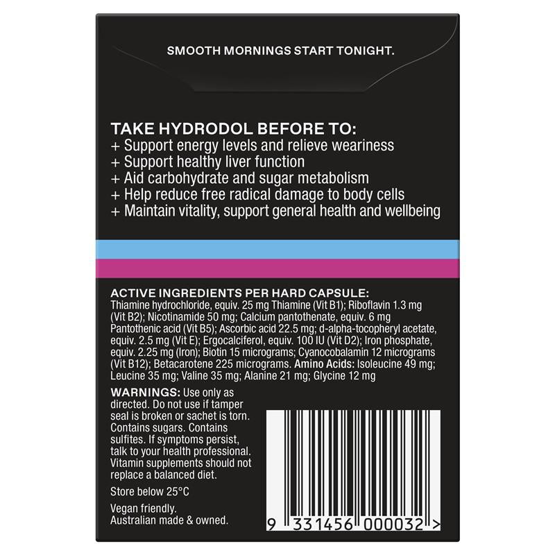 Hydrodol Before 2 Dose