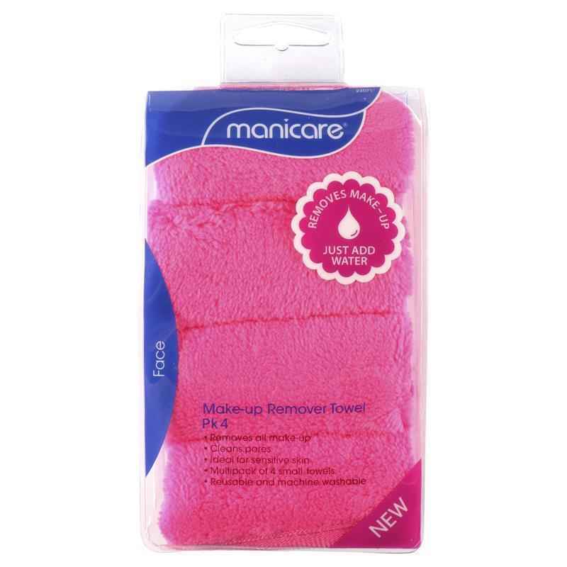 Manicare Make-Up Remover Towel 4 Pack