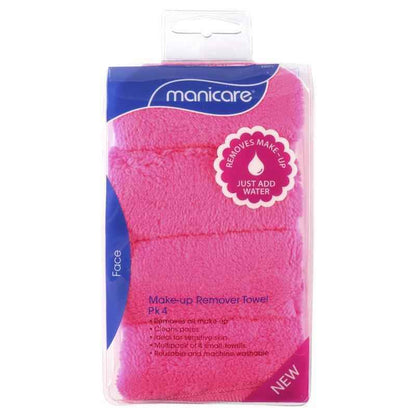 Manicare Make-Up Remover Towel 4 Pack