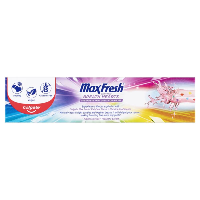 Colgate Toothpaste Max Fresh Rainbow Fresh 100g - GimmeNow