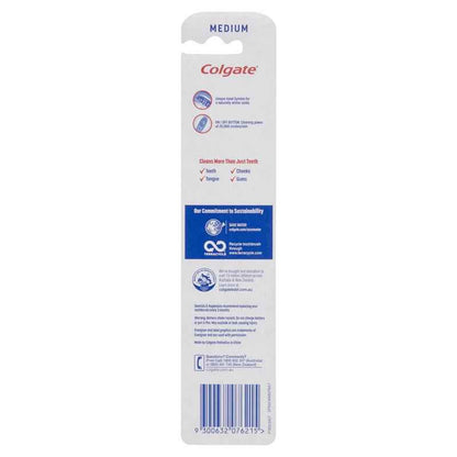 Colgate 360 Optic White Power toothbrush Medium with vibrating & polishing bristles