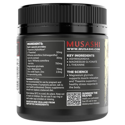 Musashi Reaper Nervous System Stress Matrix 100 Capsules