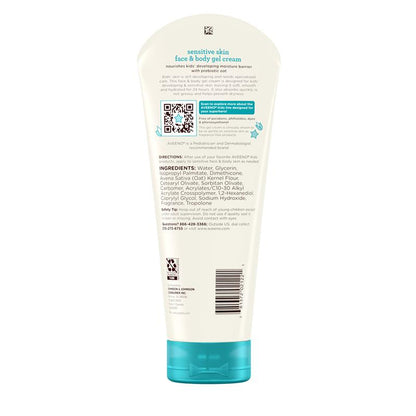 Aveeno Kids Face & Body Gel Cream 227g