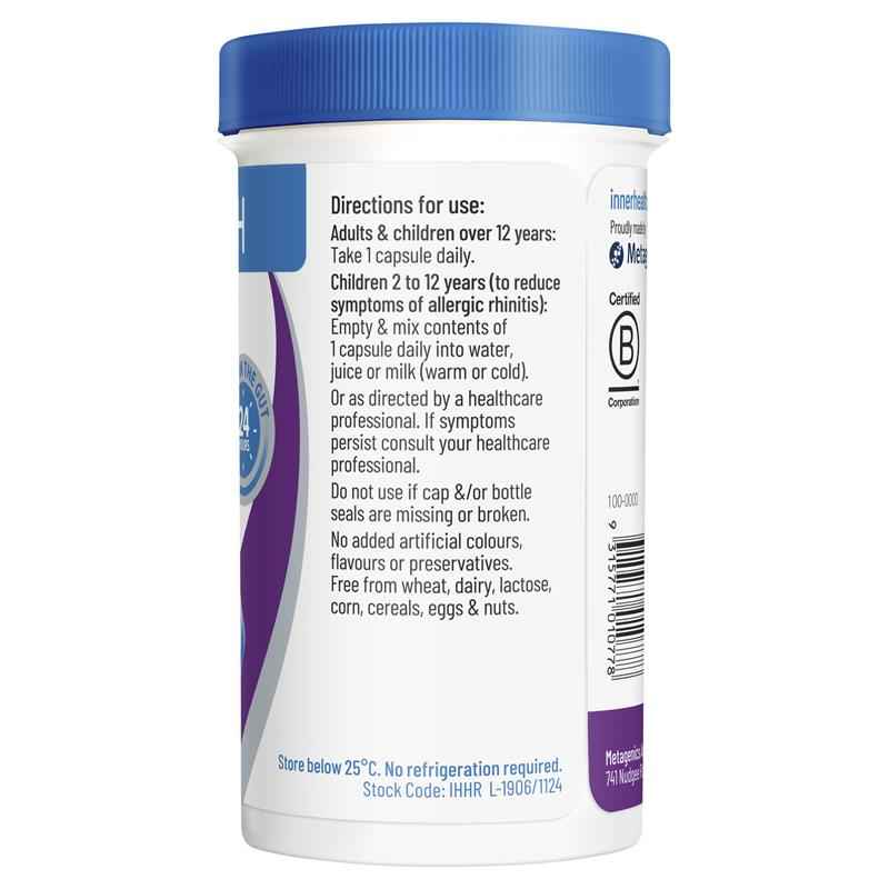 Inner Health Hayfever Relief Probiotic 40 Capsules