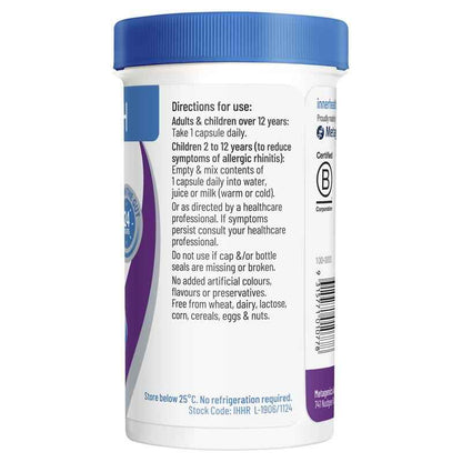 Inner Health Hayfever Relief Probiotic 40 Capsules