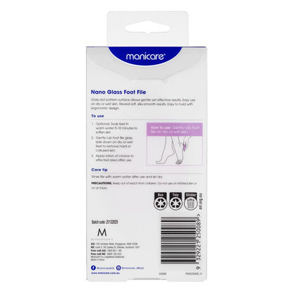 Manicare Nano Glass Foot File 25008