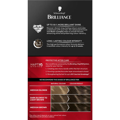 Schwarzkopf Brilliance Cool Browns 73 Frosty Brown