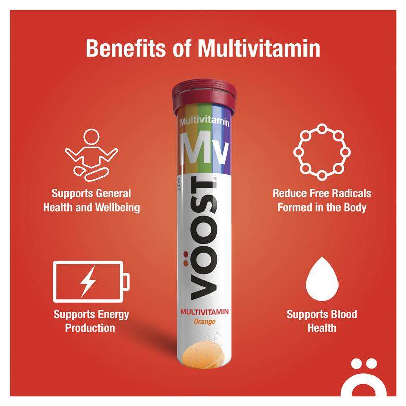 Voost Multivitamin Effervescent 60 Pack Exclusive Size