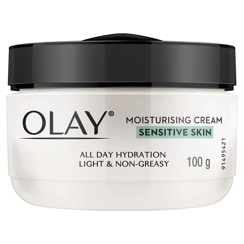 Olay Moisturising Cream Sensitive Skin 100g - GimmeNow