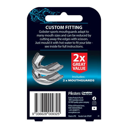 Piksters Gobster Mouthguard Youth 2 Pack