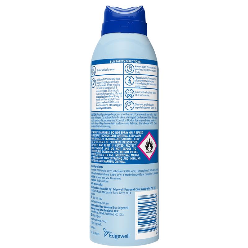 Banana Boat SPF 50+ Dry Balance Spray 175g