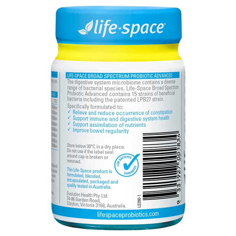 Life-Space Broad Spectrum Probiotic Advanced 90 Capsules