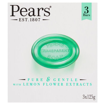 Pears Soap Oil Clear Triple Pack