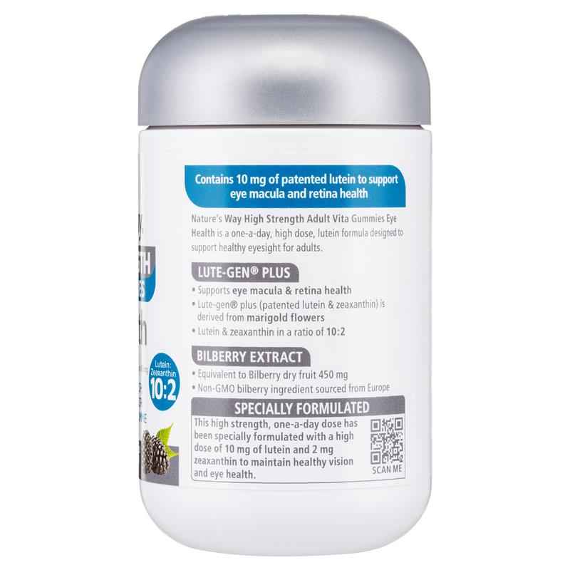 Nature's Way Adult Vita Gummies High Strength Eye Health 60 Gummies