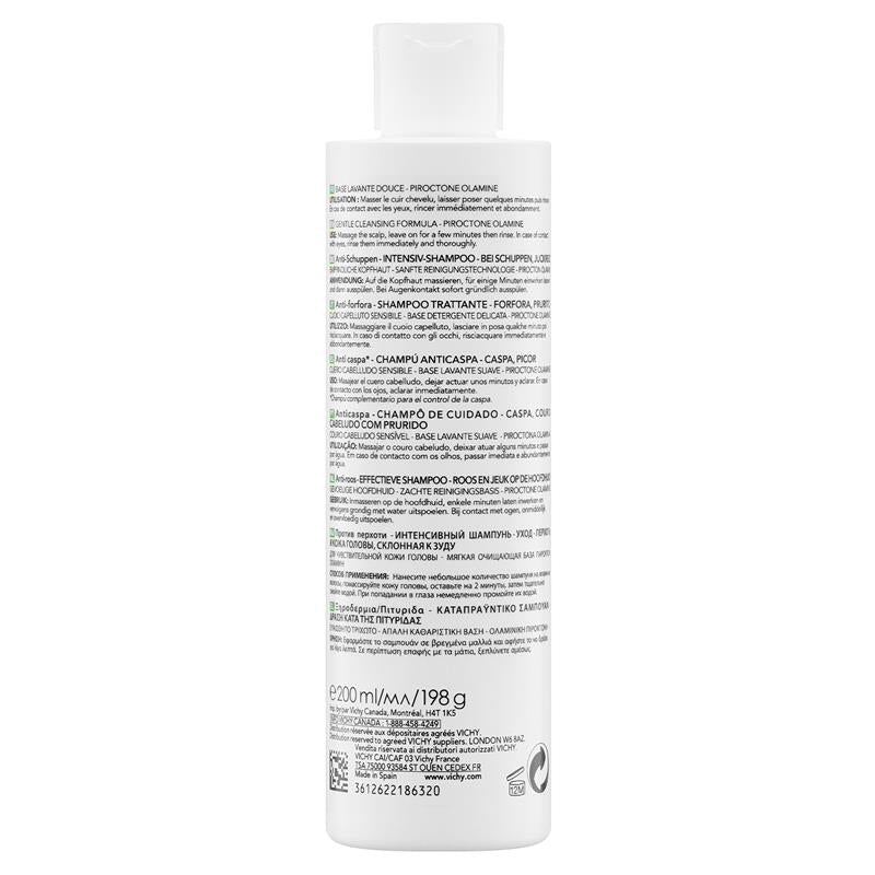 Dercos Anti-Dandruff Shampoo for Sensitive Scalp 200ml