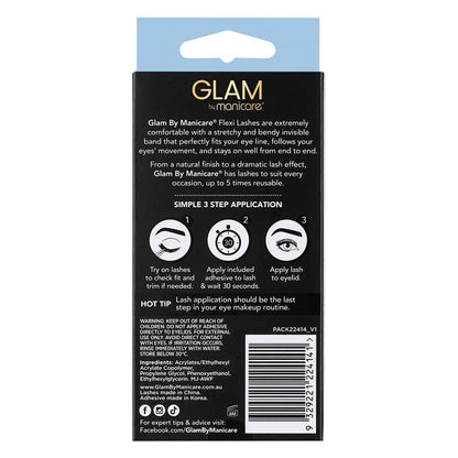 Glam By Manicare River Flexi Lashes Natural