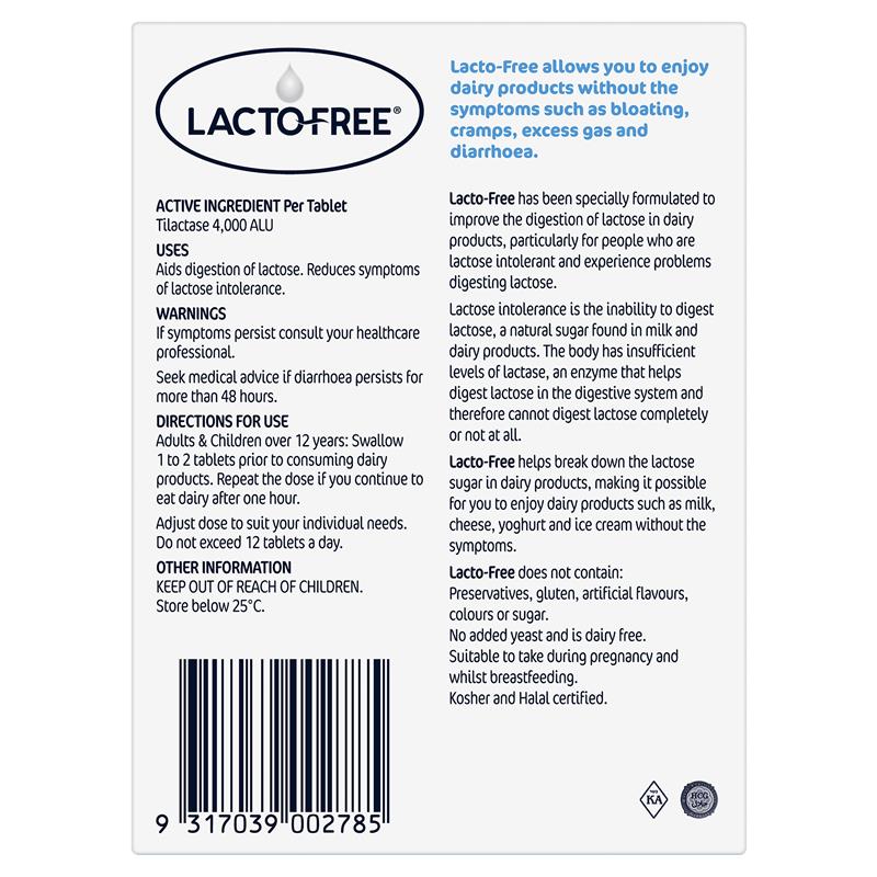 Lacto Free 100 Tablets