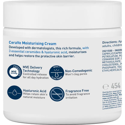CeraVe Moisturising Cream 454g - GimmeNow