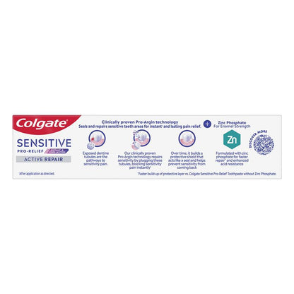 Colgate Toothpaste Sensitive ProRelief Active Repair + Enamel 110g