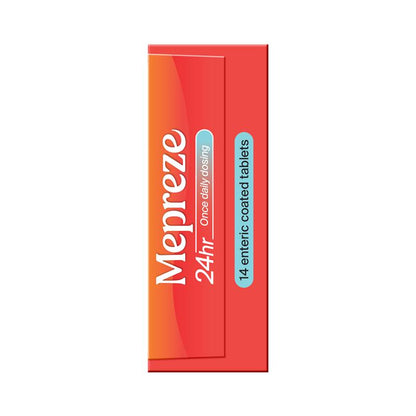 Mepreze 24Hr 20mg 14 Tablets