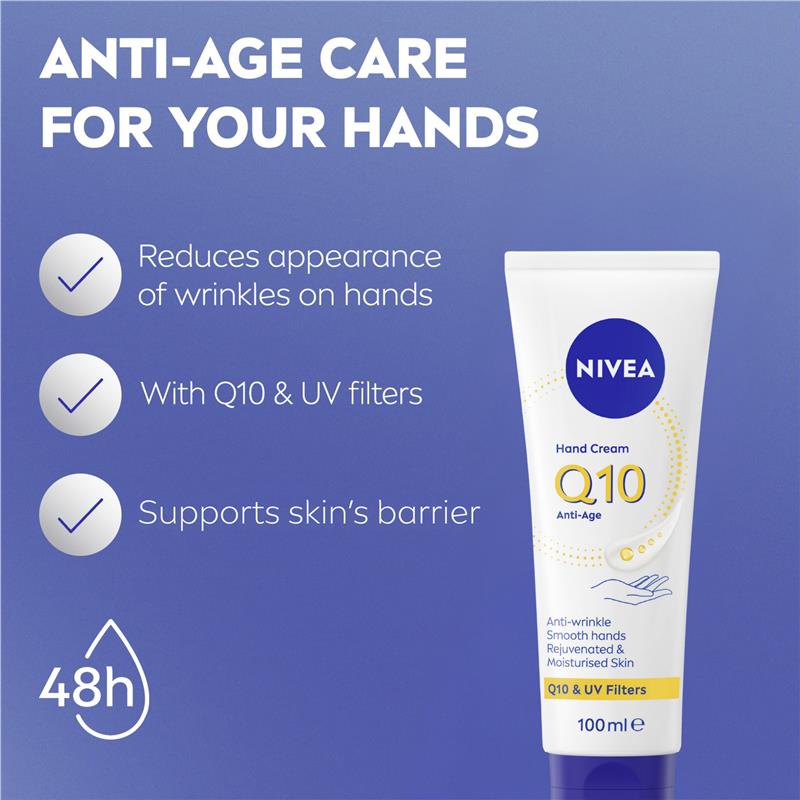 NIVEA Q10 3-in-1 Anti-Age Hand Cream 100ml