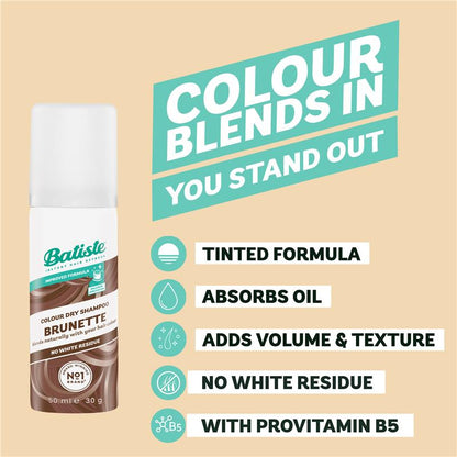 Batiste Beautiful Brunette Dry Shampoo 50ml