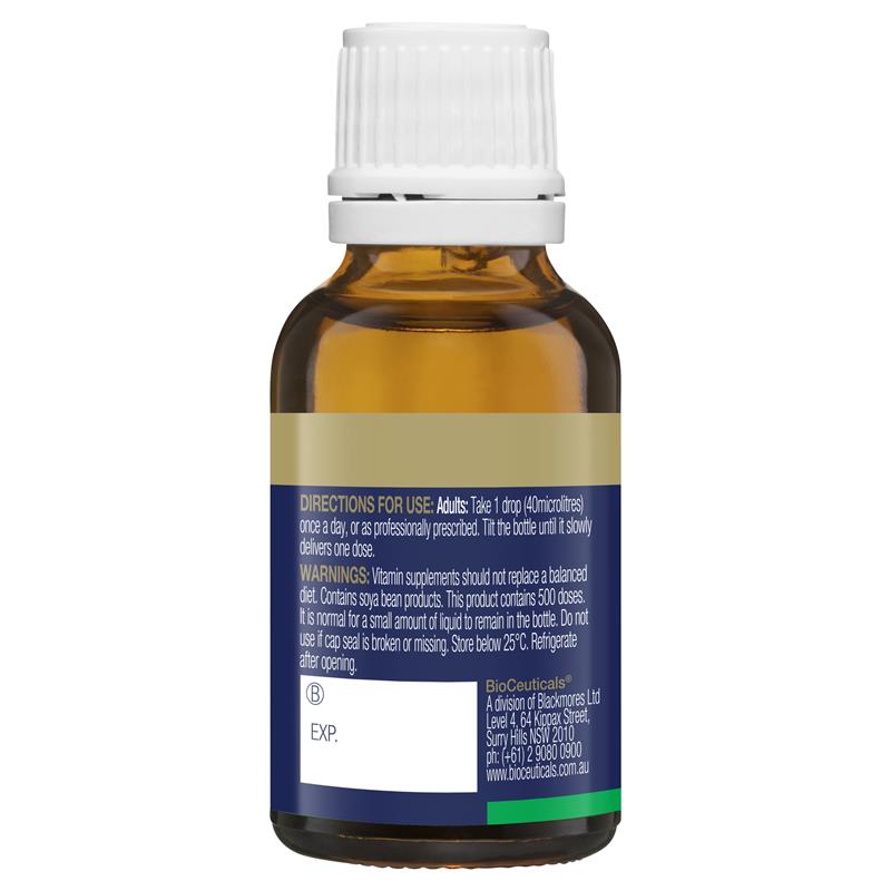 Bioceuticals D3 Drops Forte 20ml New - GimmeNow