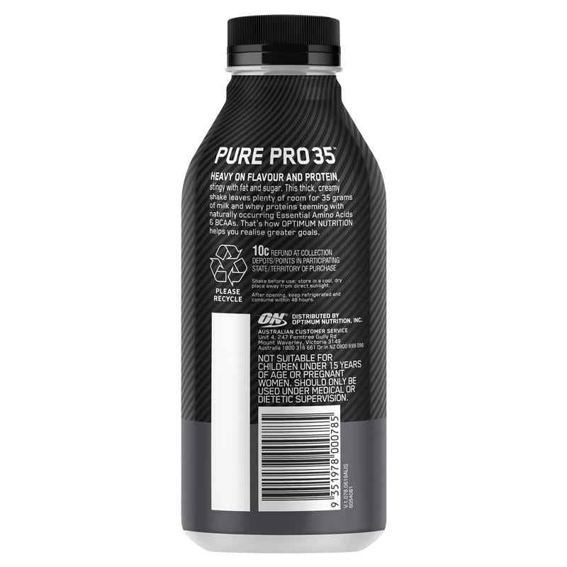Optimum Nutrition Pure Pro 35 Vanilla 355ml