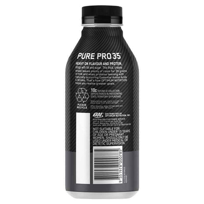 Optimum Nutrition Pure Pro 35 Vanilla 355ml