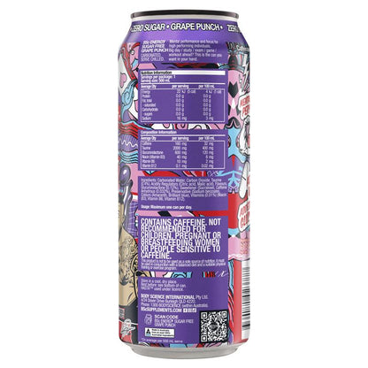 BSc Energy Drink Grape Punch 500ml