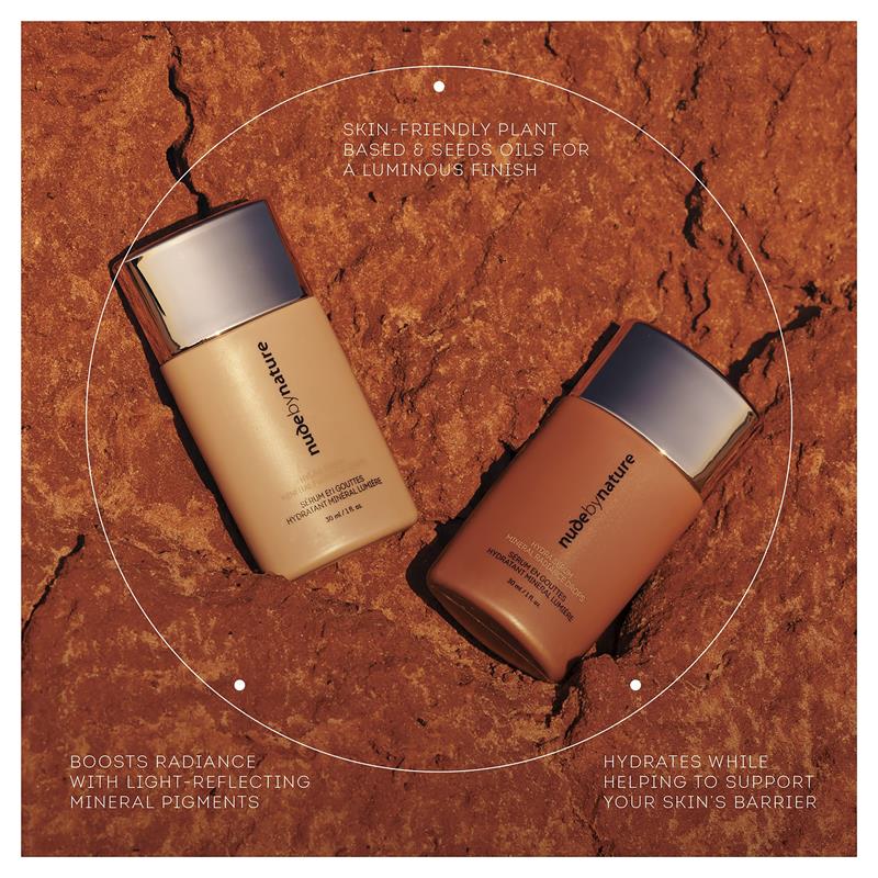 Nude By Nature Hydra Serum Mineral Radiance Drops 30ml 02 Pearl