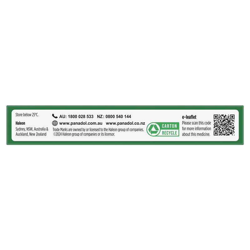Panadol Paracetamol Pain Relief 16 Mini Caplets