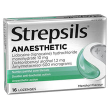 Strepsils Anaesthetic Menthol 16 Lozenges