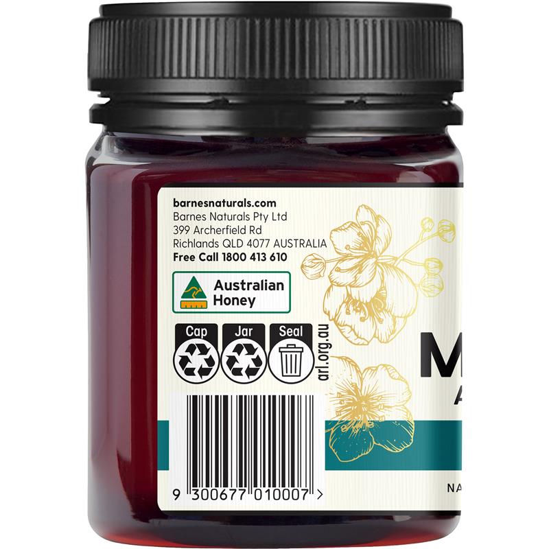 Barnes Naturals Australian Manuka Honey 500g MGO 300+