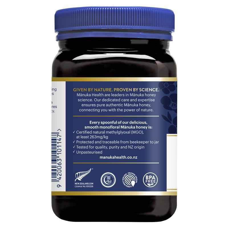 Manuka Health MGO263+ UMF10 Manuka Honey 500g (NOT For sale in WA)