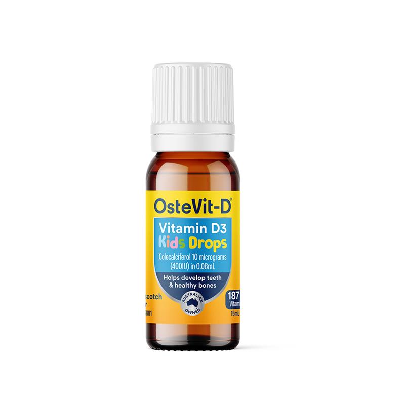 OsteVit-D Vitamin D3 Kids Drops 15ml Liquid