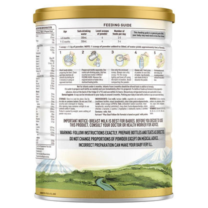 Karicare Goat Milk Stage 2 Follow On Formula 900g