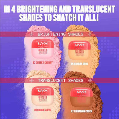 NYX Wonder Snatch Powder Cinnamon Catch Translucent Rich