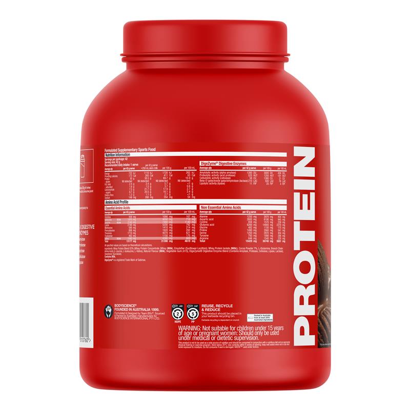 BSc Whey Protein Chocolate 1.8kg Tub