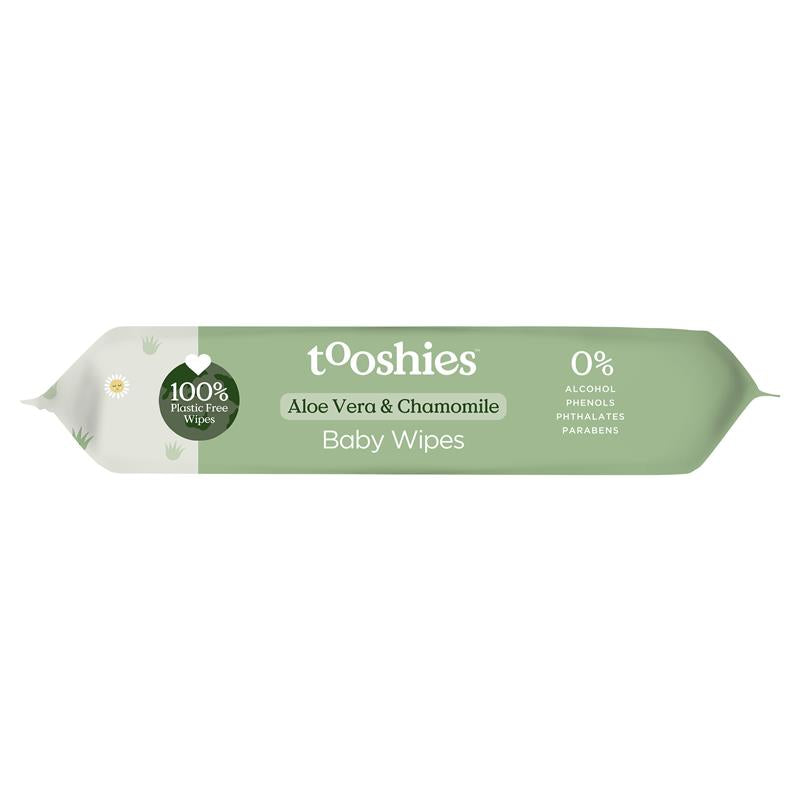 Tooshies Baby Wipes Aloe Vera & Chamomile 70 Pack