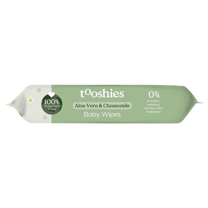 Tooshies Baby Wipes Aloe Vera & Chamomile 70 Pack
