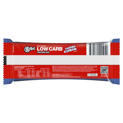 BSc High Protein Low Carb Bar Cookies & Cream 60g